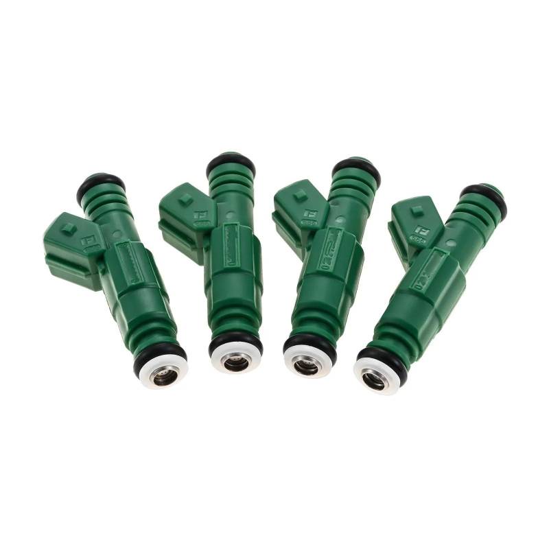 Kraftstoffeinspritzdüse 4Pcs Für Volvo Für S60R Auto Benzin Einspritzdüsen Auto Kraftstoff Injektor Reparatur 0280155968 440CC Injektor Düse von SUPER DAFI