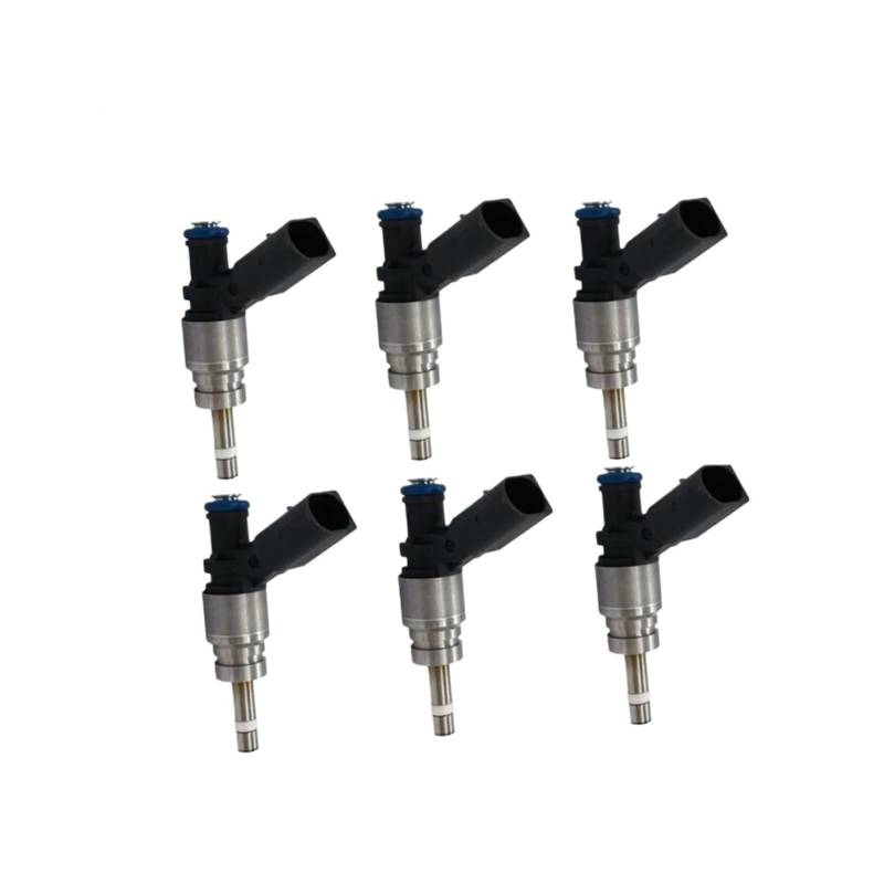 Kraftstoffeinspritzdüse 6PCS Für Q5 Für A4 Für A5 Für A6 Für Quattro 2.0 L 2.8 L 3.0 L 3.2 L 2008-2010 2011 2012 Auto Kraftstoff Injektoren 06E906036F 06E906036C 06E906036G Injektor Düse von SUPER DAFI