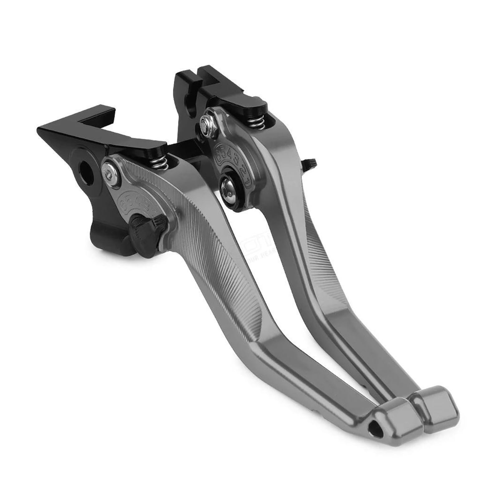 Kupplungshebel Bremse Bremskupplungshebel CNC-Aluminium Verstellbarer Lenker Motorradzubehör Für MT 125 Für MT125 2020 2019 2018 2017 2016 2015 2014 Motorrad Bremshebel Lenker(3) von SUPER DAFI