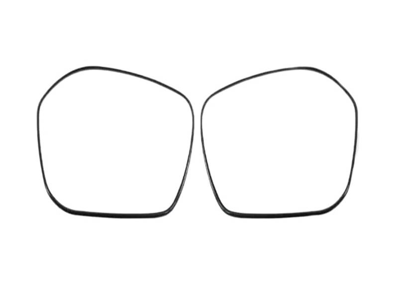 Rückfahrglas Für C&ivi-c 11. Generation 2022 Auto Ersetzen Rückspiegel Glas Außentür Seitenspiegellinse Mit Heizung Flügelspiegelglas Zubehör Außenspiegelglas(2PCS left and right) von SUPER DAFI