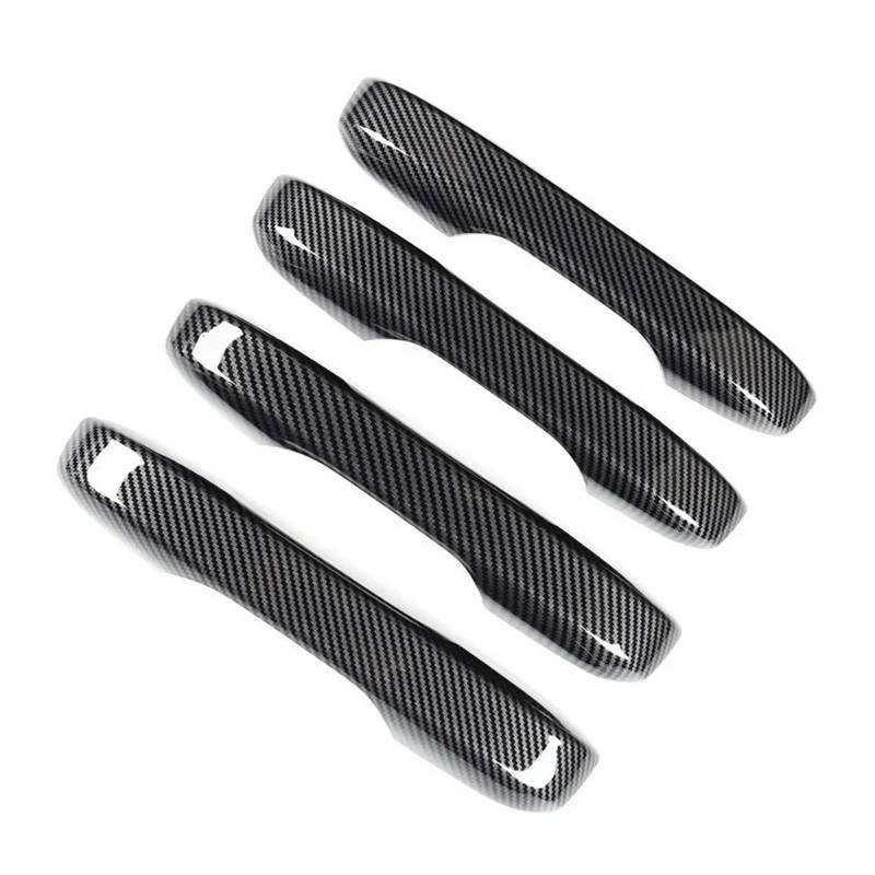 Türgriff Außentürgriff Griff Modifikation Zubehör Carbon Fiber Muster Türgriff Außenschale Griff Dekoration FÜR 22 I&ntegra Türgriffkappen(Carbon Fiber Pattern) von SUPER DAFI