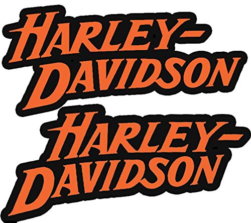 Set mit 2 Seitenaufklebern für Harley Davidson von SUPER FABRIQUE