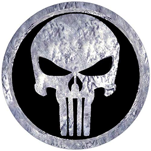 Retrolo-Sticker für Motorradhelme The Punisher von SUPER FABRIQUE