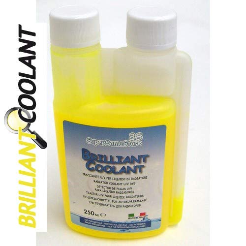 Errecom - tracciante uv brilliant coolant per liquido radiatore auto - flacone 250 ml von 3S SuperSamaStore