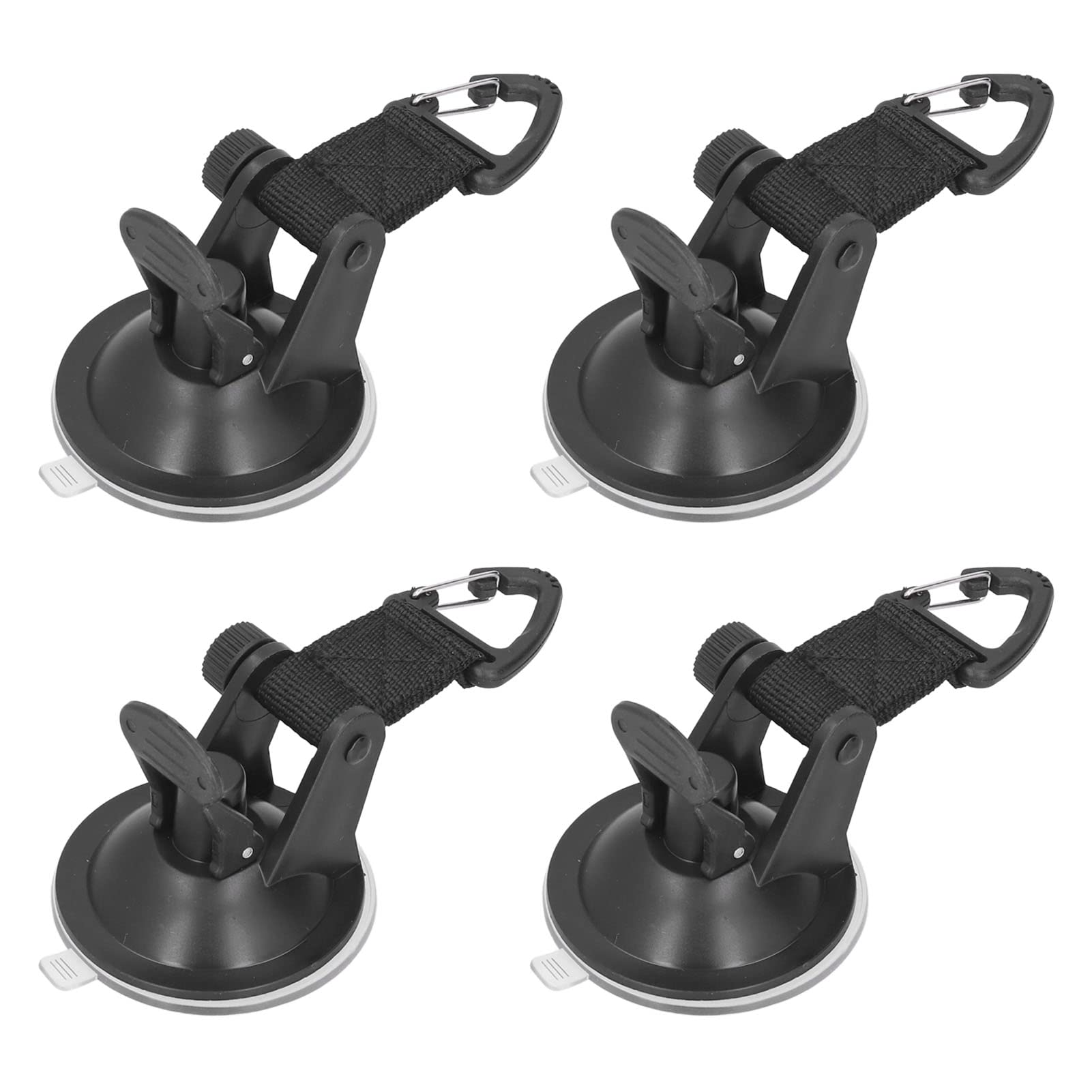 4pcs Saugnapfbecher Anker -Schwerdetektiv, ABS -Material, Halten Sie 10 Kg, Autobahn -Markisen -Anker, Ideal für Camping -Planenzubehör, mit Gurten von SUPYINI