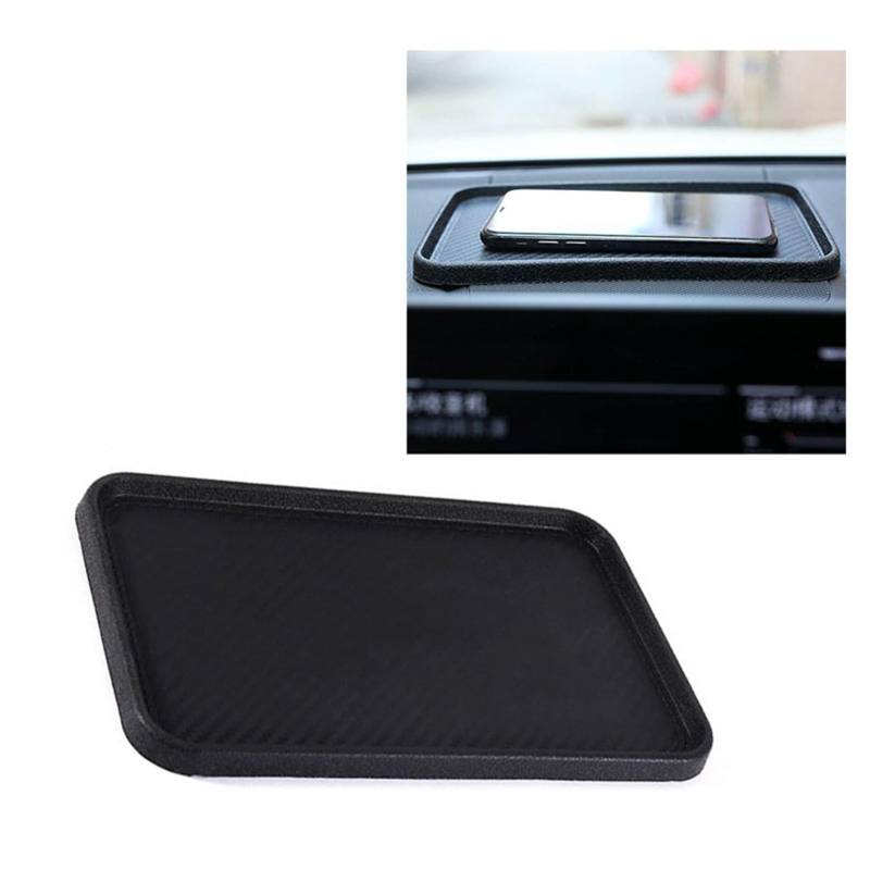 Dashboard Anti Slip Matte, Silikon -Armaturenbrett, Anti -Skid -Auto -Dash -Handyhalter -Pad -Tablett für Tastenwechsel von SUPYINI