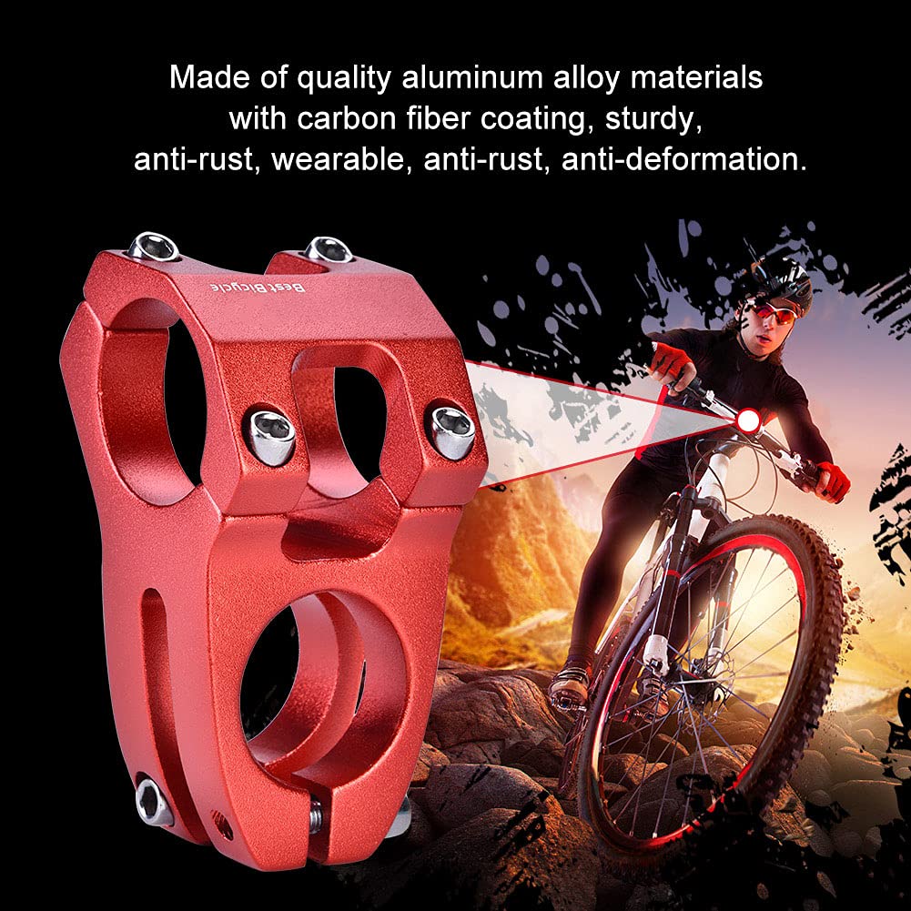 SUPYINI Aluminiumlegierungs -Mountainbike -Lenker Fixierter Stiel, Robust, Tragbar, Meisten Straßen- und Mountainbikes Geeignet, Großartige Reparatur und von SUPYINI