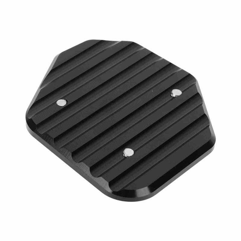 SUPYINI CNC Aluminium Side Stand Extension Plate für 800 Mt 2020-2023, Erhöht die Stabilität und den Komfort mit Dem Motorrad-Kickstand Vergrößert, Sicher (Schwarz) von SUPYINI