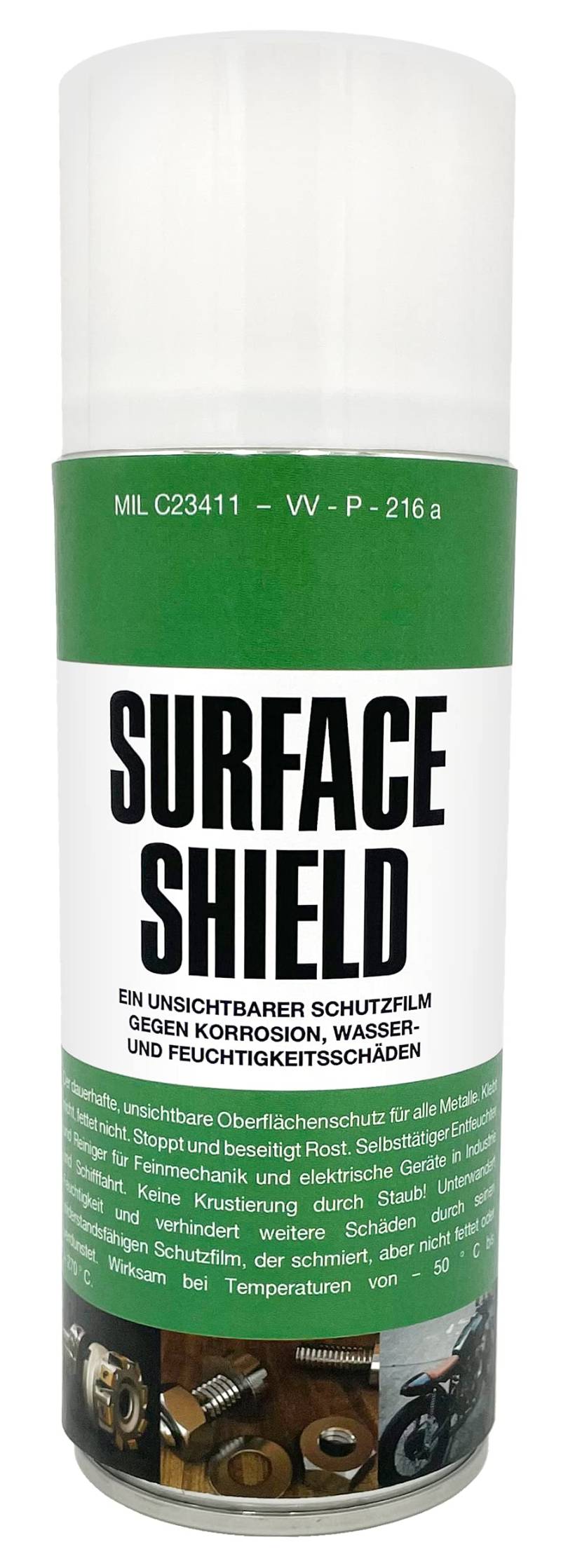 SURFACE SHIELD Pflegeöl, Rostlöser, Korrosionsschutz mit Sprühlanze von SURFACE SHIELD