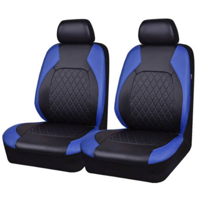 SUROK Autositzbezüge Sitzbezüge Auto für Ford Focus Mk3 Limousine 2010-2019, Auto Sitzüberzug Komplettset Vordersitzbezüge Rücksitzbezug PU Leder Universal Zubehör,C-4PCS von SUROK