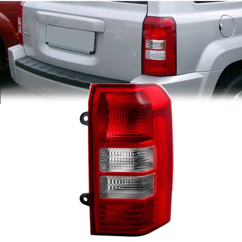 SUROK Rücklicht Rückleuchte für Jeep Patriot 2008-2017, Auto Rücklicht Montage Bremslicht Blinker Links Rechts Ersatzteile,Right 1PCS von SUROK