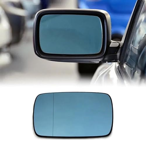 Ersatzspiegelglas Ersatz Für E46 Blaue Linke Rechte Seite Autoglas Beheiztes Rückspiegelglas 1998 1999 2000 2001 2002 2003 2004 2005 2006(1pc Left) von SUSHUANG