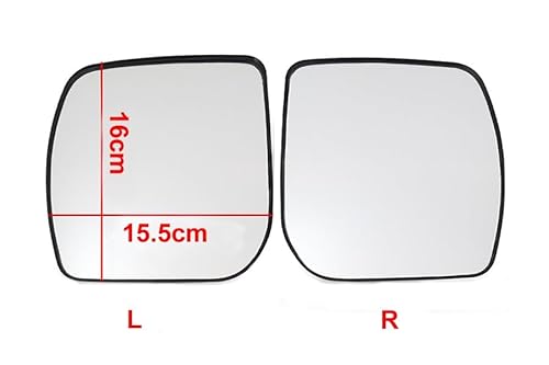 Ersatzspiegelglas Für Subaru Für Forester 2008-2010 Auto Zubehör Außenbereich Teil Seite Reflektierende Objektiv Rückspiegel Glas Linsen Mit Heizung(2PCS left and right) von SUSHUANG