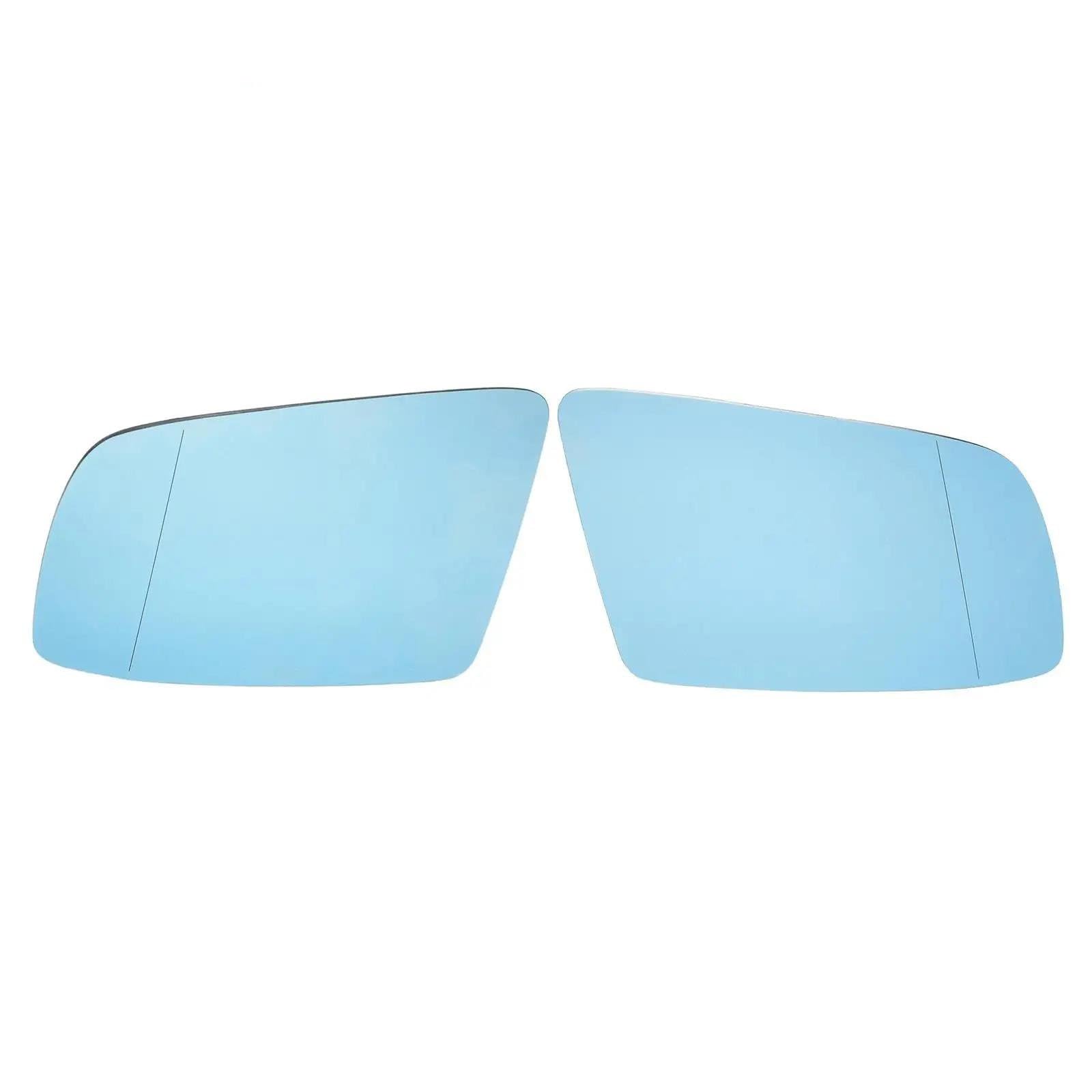 Ersatzspiegelglas Links Und Rechts Beheizter Außenspiegel Für 5er E60 E61 2003–2011 Blaues Glas Blendfrei Nebel-Rückspiegel Klare Sicht Regnerisch(Pair) von SUSHUANG