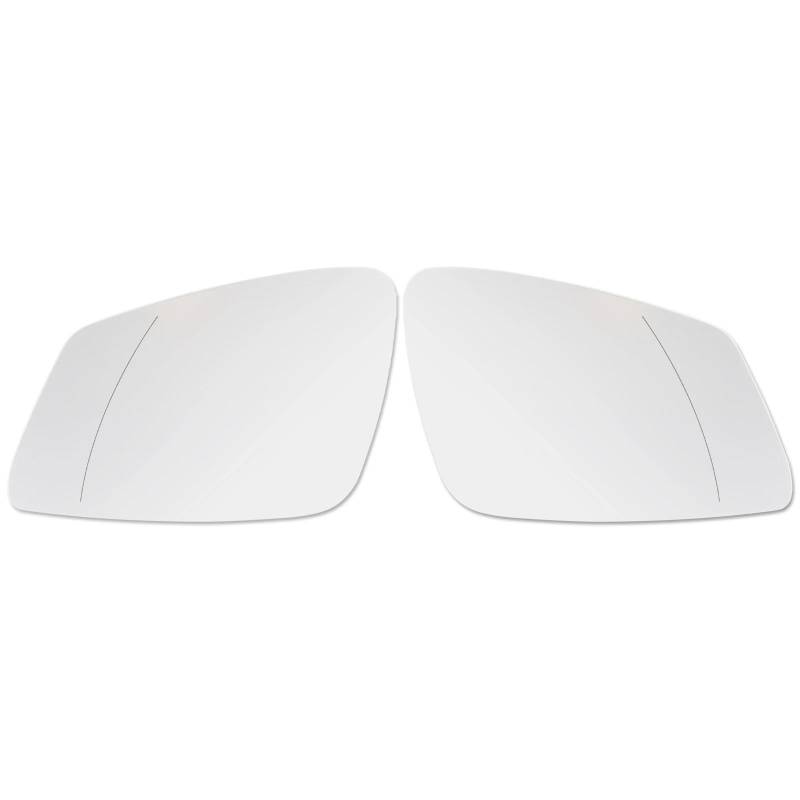 Ersatzspiegelglas Türrückspiegellinse Beheiztes Rückspiegelglas Für Serie M F18 F20 F22 F30 F32 F34 F36 F80 Modelle 2009–2019(A Pair) von SUSHUANG