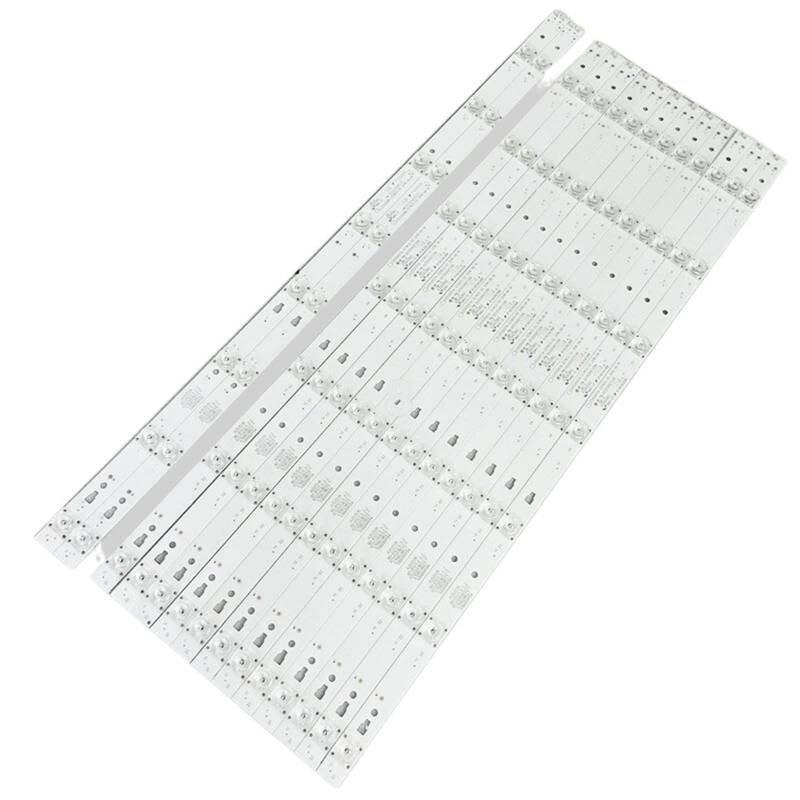 SUSQVHVCK 14 Stück LED-Hintergrundbeleuchtungsstreifen für MHDV5533-U4 LT-55C550 LED55D08B-ZC14CG-02 LED55D07A-ZC14CG-02 30355007206 LED55D8 LED55D7 LED-TV-Lichtleiste von SUSQVHVCK