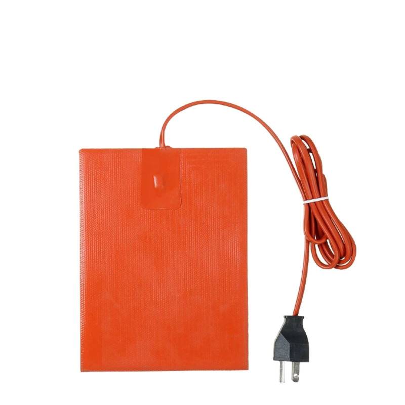 SUSQVHVCK 15x20cm 300W Motoröltank Wasserdicht Silikon Heizkissen Auto Motor Ölwanne Sumpf Tank Heizkissen for US/EU Stecker 110V/220V Heizungsteile und Zubehör(US 110V) von SUSQVHVCK