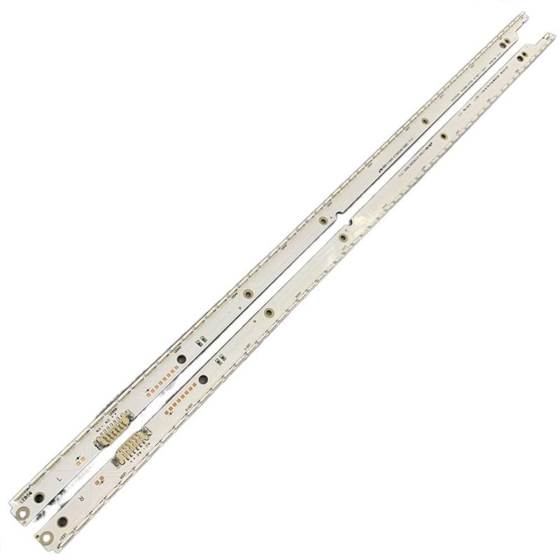 SUSQVHVCK 2 Stück 56LED 500 mm LED-Hintergrundbeleuchtungsstreifen passend für Samsung UA40ES6100J UE40ES5500 2012SVS40 7032NNB rechts 56 links56 2D Panel LED TV Lichtleiste von SUSQVHVCK