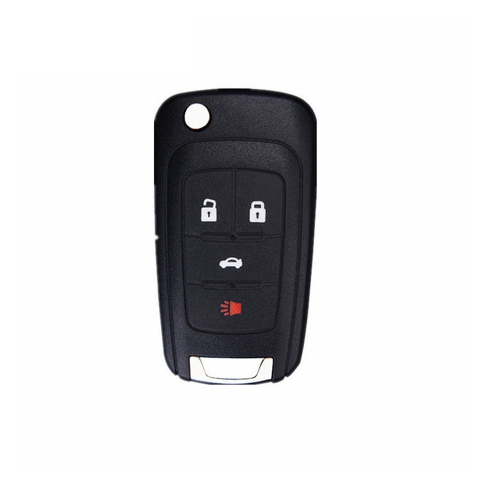 SUSQVHVCK 23/4/5 Tasten Flip Folding Remote Auto Key Shell HU100. Klinge kompatibel for chevrolet kompatibel for aveo kompatibel for cruze kompatibel for epica kompatibel for lova Schlüsseletui(4 Butt von SUSQVHVCK