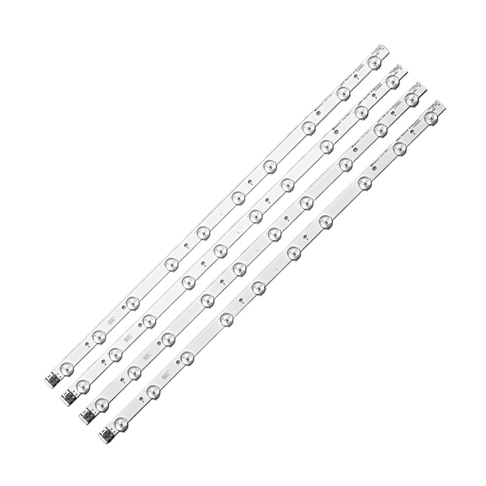 SUSQVHVCK 4 Stück 10LEDs 580 mm LED-Hintergrundbeleuchtungsstreifen für UE32EH5000KX D1GE-320SC1-R3 32F-3535LED-40EA BN96-24146A LED-TV-Lichtleiste von SUSQVHVCK