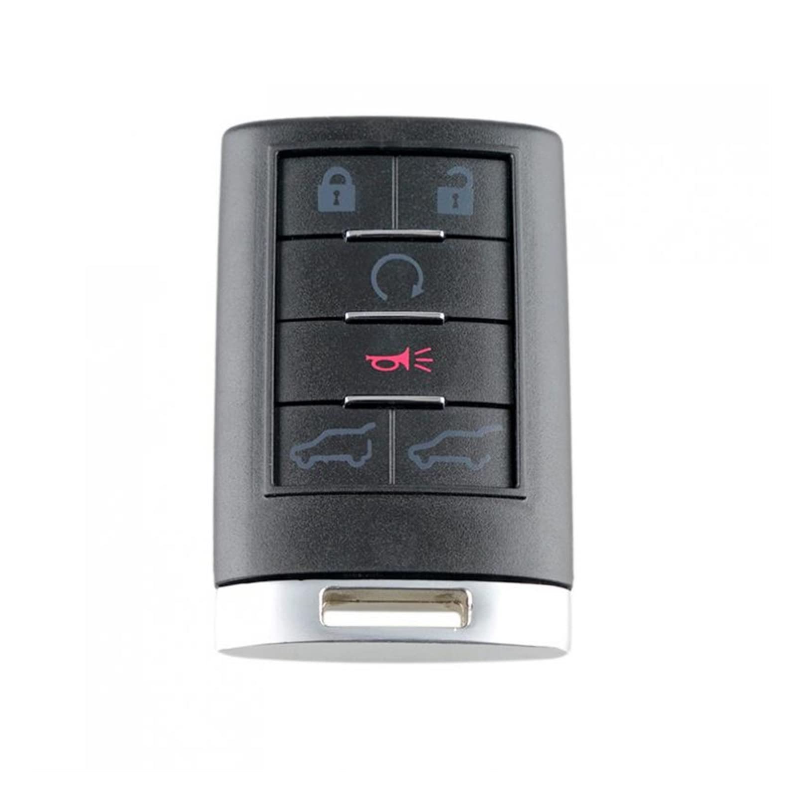 SUSQVHVCK 6 Tasten Auto Remote Key Shell for N0 Small Key Kompatibel for Cadillac 2008-2014 kompatibel for Escalade ESV Schlüsseletui von SUSQVHVCK