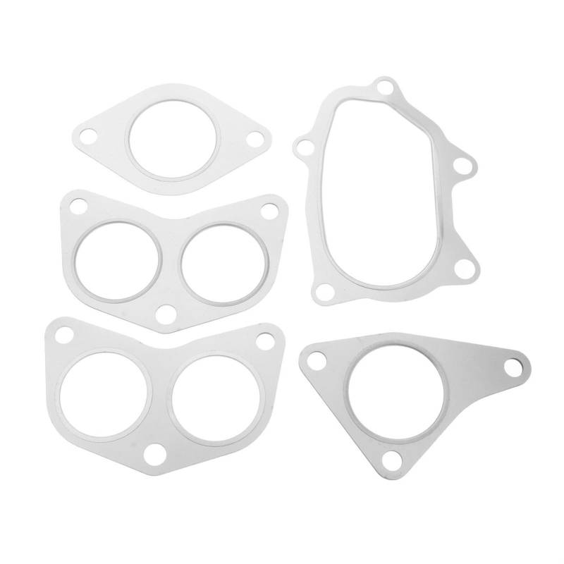 SUSQVHVCK Abgaskrümmer-Dichtungs-Kit-Abwärtsrohr for Motoren kompatibel EJ20G EJ20K 14038AA000. Ersatzteile 1 Set Unterlegscheibe von SUSQVHVCK