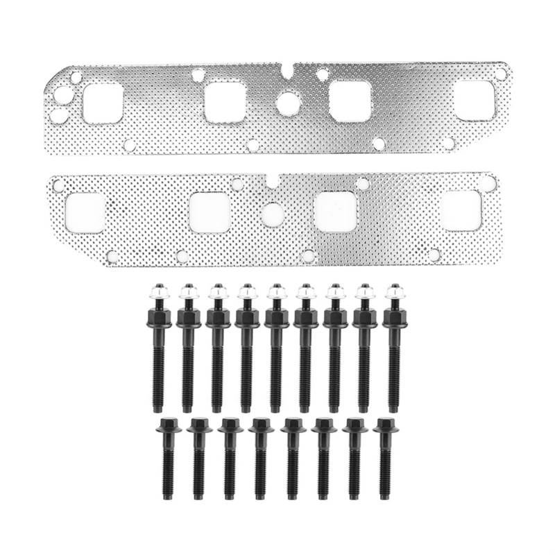 SUSQVHVCK Abgaskrümmerdichtungen Bolzenbolzen Set 650774 6AA. Kompatibel for Chrysler 300 / kompatibel for Aspen Unterlegscheibe von SUSQVHVCK