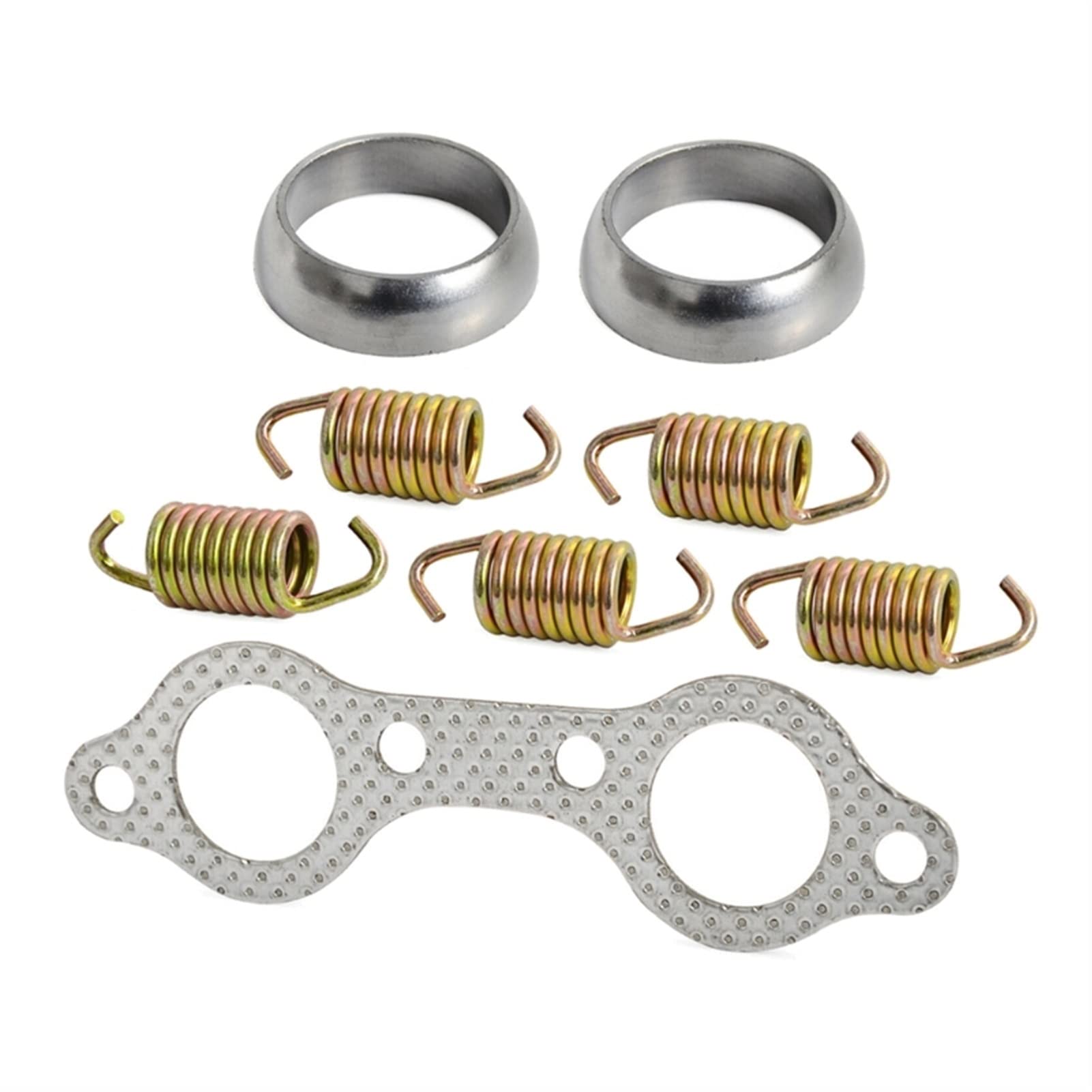 SUSQVHVCK Abgaskrümmerdichtungsfeder Rebuild Kit Kompatibel for Sportler 600 2003-2006 58115 T21E Unterlegscheibe von SUSQVHVCK