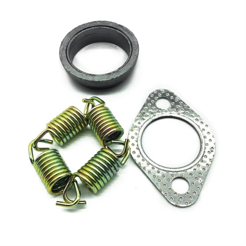 SUSQVHVCK Auspuff-Donuts-Dichtungsdichtungsfeder Rebuild Kit 5240898/3085075/7042031 Kompatibel for Sportler 500 1996-2000 Unterlegscheibe von SUSQVHVCK