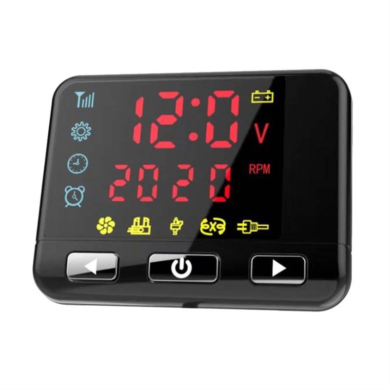 SUSQVHVCK Auto Heizung 12/24 V LCD Schalter Controller Monitor for Auto Zündung Kupfer Diesel Lufterhitzer for Auto oder Busbahn Standheizung Heizungsteile und Zubehör(24V) von SUSQVHVCK