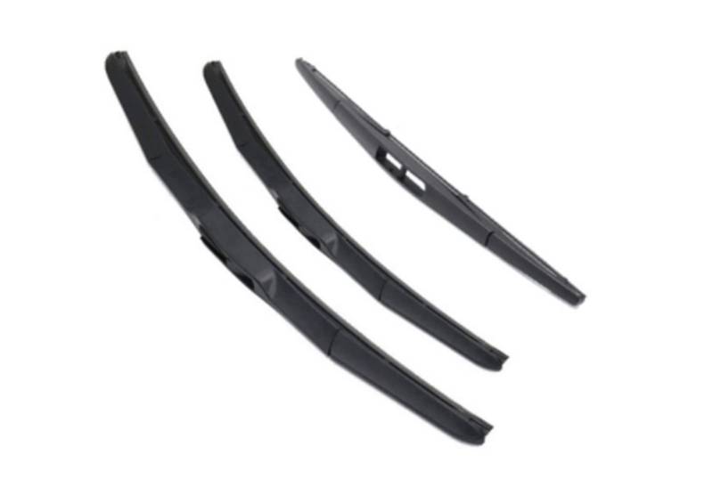 SUSQVHVCK Autofront- und hintere Windschutzscheiben-Windschutzscheibe Frontfenster Wischerblätter Fit for Subaru Fit for Outback 2003 2004 2005 2006 2007 2007 2009 Scheibenwischer(Front and Rear Wiper von SUSQVHVCK