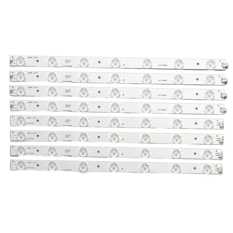 SUSQVHVCK LED-Hintergrundbeleuchtungsleiste 7+7 Lampe für 180-W00-390000H IC-B-HWT39D060L IC-B-HWT39D060R V390HJ1-P02 T390HVN01.0 LED-TV-Lichtleiste von SUSQVHVCK