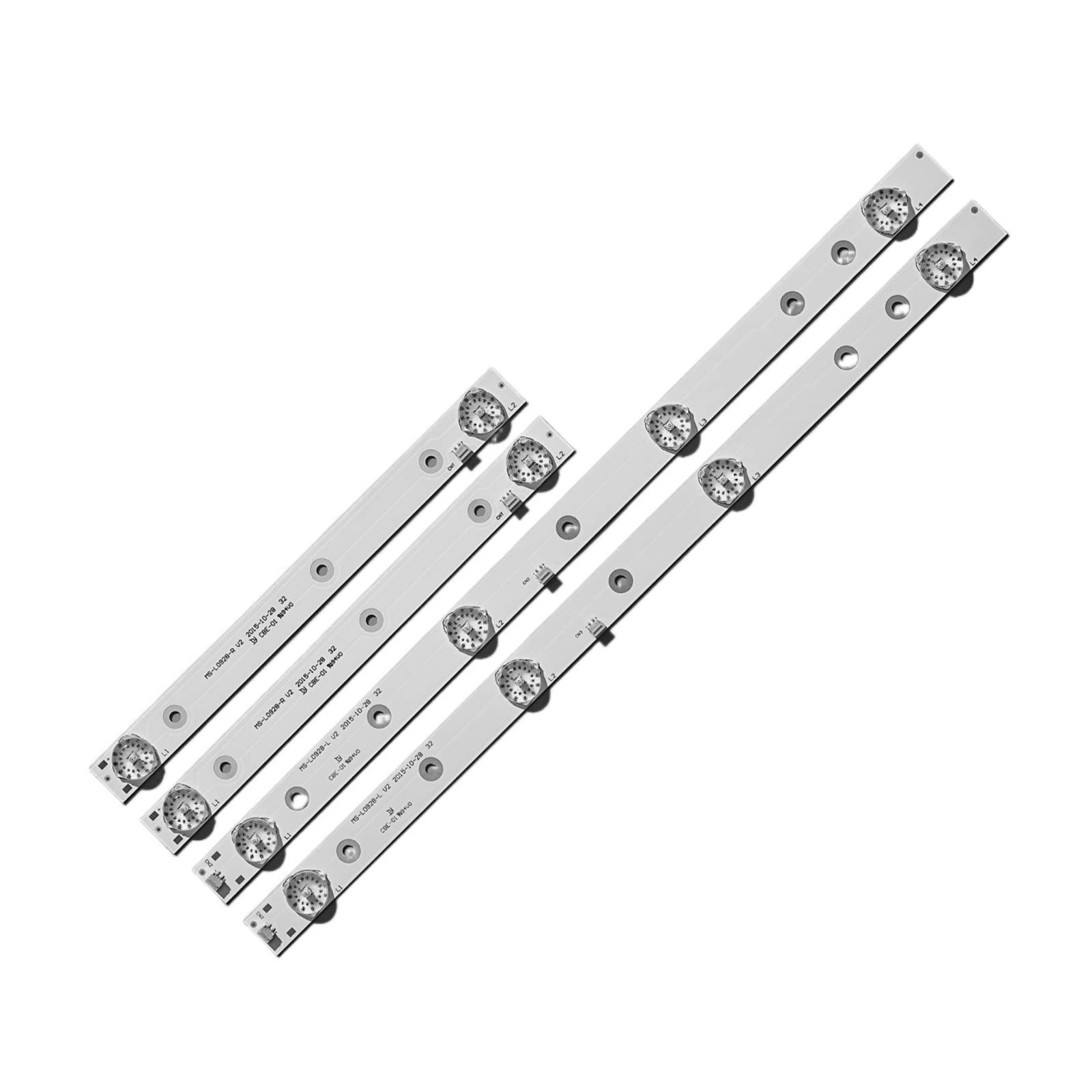 SUSQVHVCK LED-Hintergrundbeleuchtungsleiste passend für Akai AKTV3221 32LED38P 32HD340 JS-D-JP3220-041EC E32F2000 D32-0A35 MS-L0928-L R V2 HV320WHB-N80 LED-TV-Lichtleiste von SUSQVHVCK