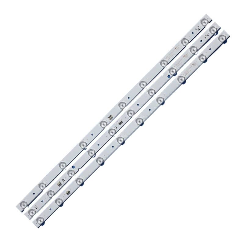 SUSQVHVCK LED-Hintergrundbeleuchtungsstreifen, 10 Lampen, passend für JVC LT-32M345 LE32B310N LE32A7100L LE32A31 LE32B510X LED315D10-ZC14-01(D) LED315D10-ZC14-03(D) LED-TV-Lichtleiste von SUSQVHVCK