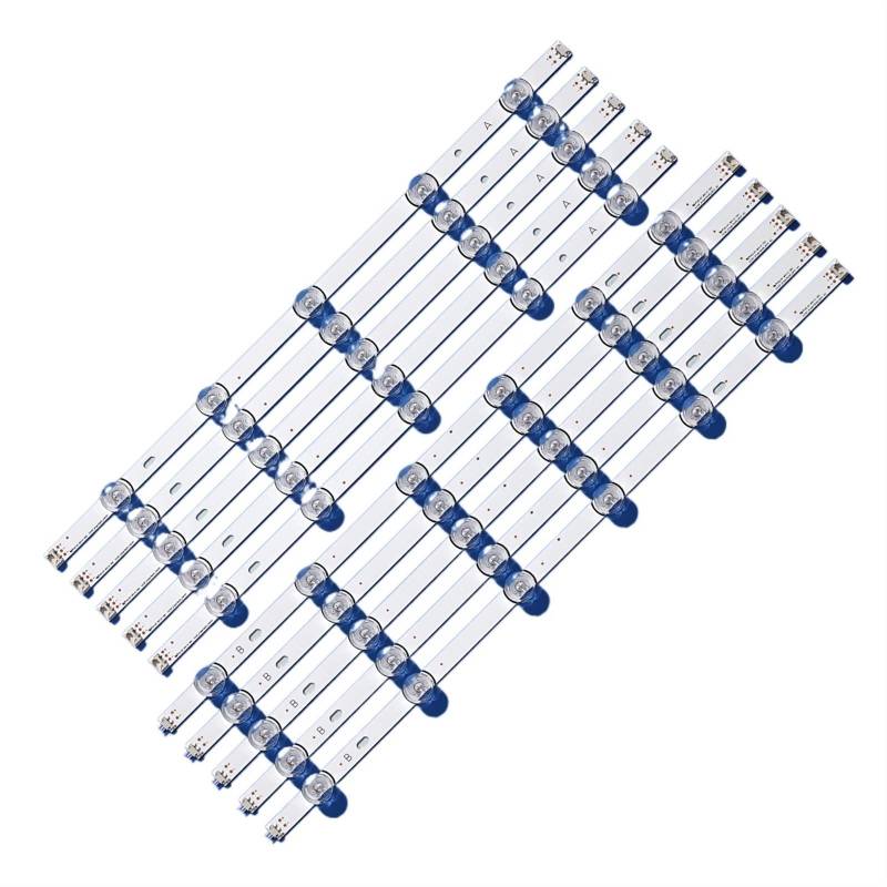 SUSQVHVCK LED-Streifen für LIG Innotek DRT 3.0 55LY320C 55LB561V 55LB652T LC550DUE LIG55LF5950 55LY320C 55LB5700 55LF6500 LED-TV-Lichtleiste, 10 Stück von SUSQVHVCK