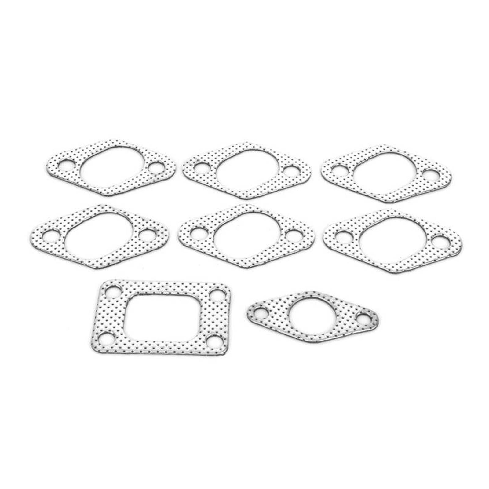 SUSQVHVCK Outlet-Verteilerdichtung Abgaskrümmer-Dichtungssatz Fit for Nissan Passt for Skyline R32 RB20DET / R33 RB25DET Abgasspacer Unterlegscheibe von SUSQVHVCK