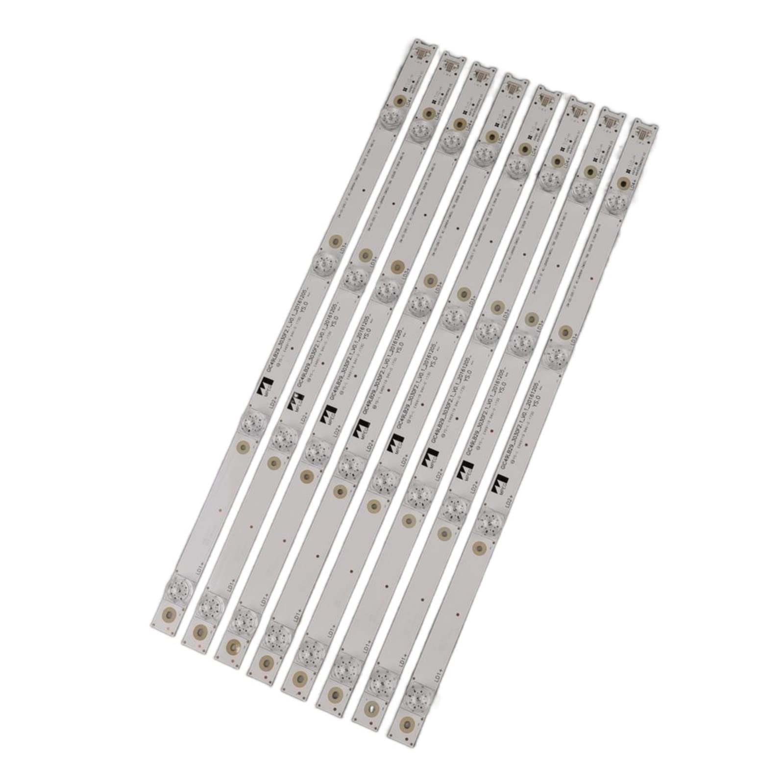 SUSQVHVCK Passend für TCL 49P3 D49A620U B49A81S-UD LED-Hintergrundbeleuchtung für L49P1-UD L49P2-UD 4C-LB4904-HR07J 49HR330M04A2 V3 49P3F passend für TCL LED-TV-Lichtleiste von SUSQVHVCK