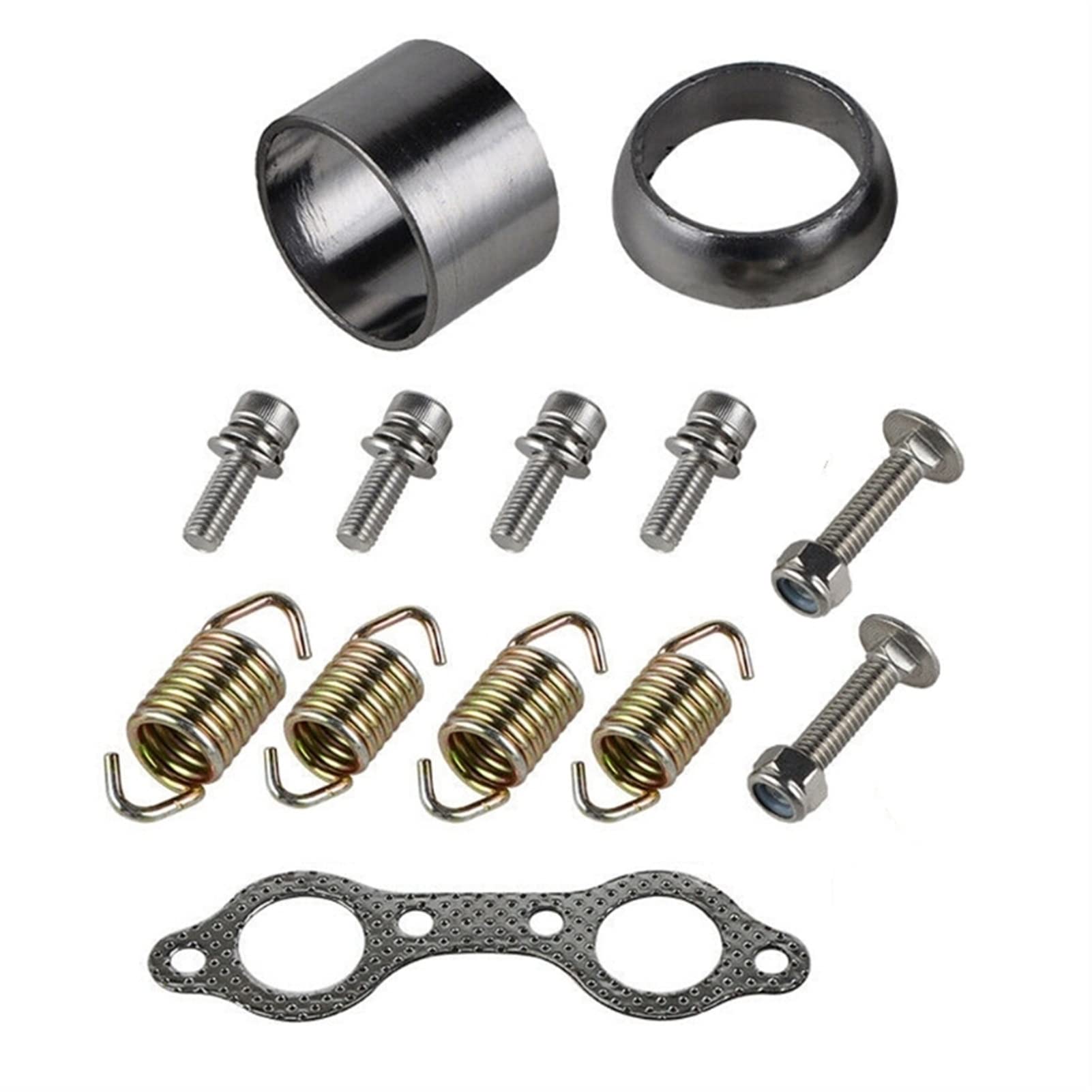 SUSQVHVCK Utv. Abgaskrümmerdichtungsfeder Wiederaufbau Kompatibel for Ranger RZR 800 EFI 2011 2012 2013 2013 2014 Unterlegscheibe von SUSQVHVCK