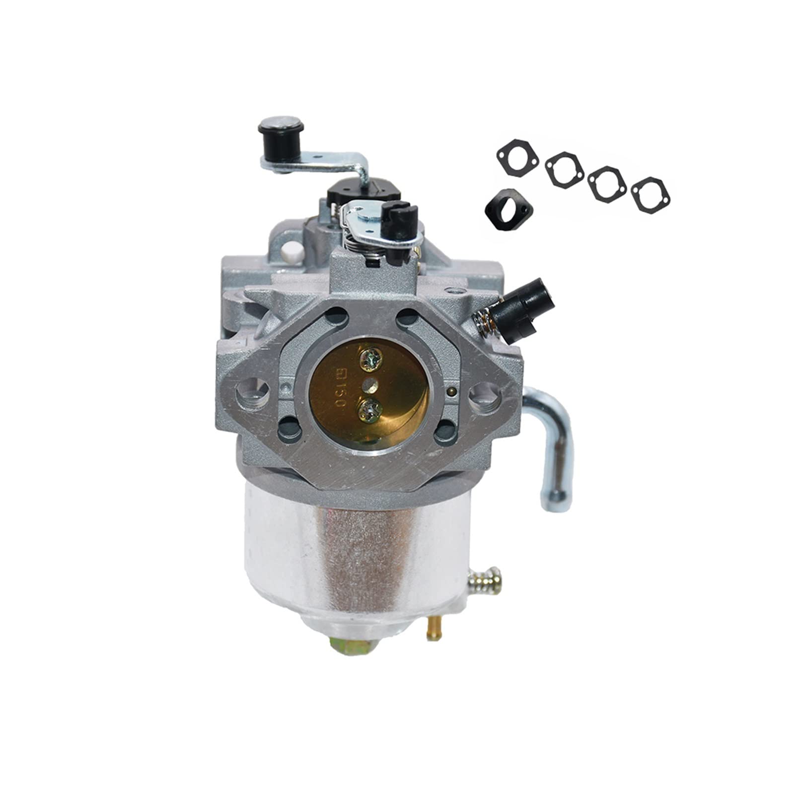 SUSQVHVCK Vergaser Kohlenhydrasse Rasenmähermoto-Motor for Briggs & kompatibel for Stratton 715233 715572 Vergaser von SUSQVHVCK