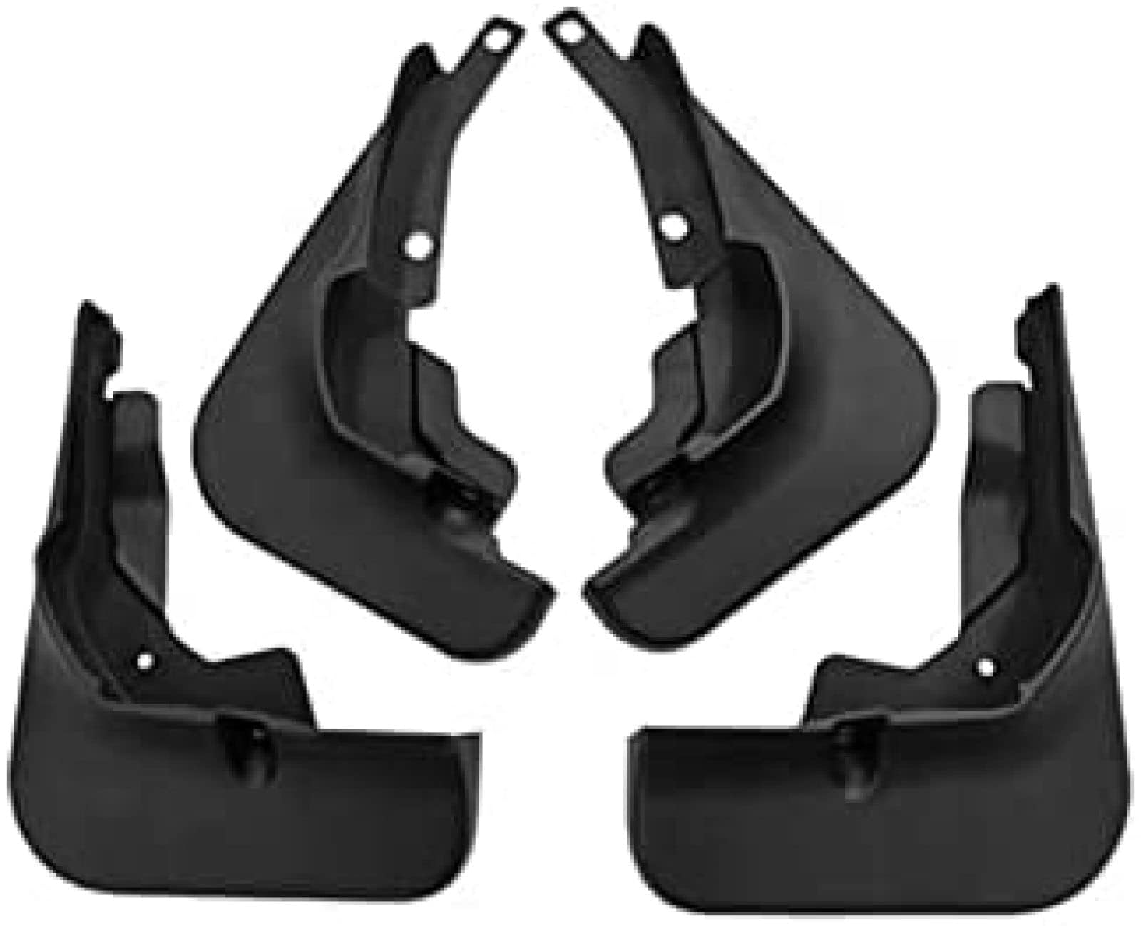 Auto Schmutzfänger, kompatibel mit BMW 3 5 7 Series E30 E46 E90 E91 E92 E93 E60 F10 F11 G30 E38 E65 F01 M Sport F31, Splash Guards Fender von SUTORRY