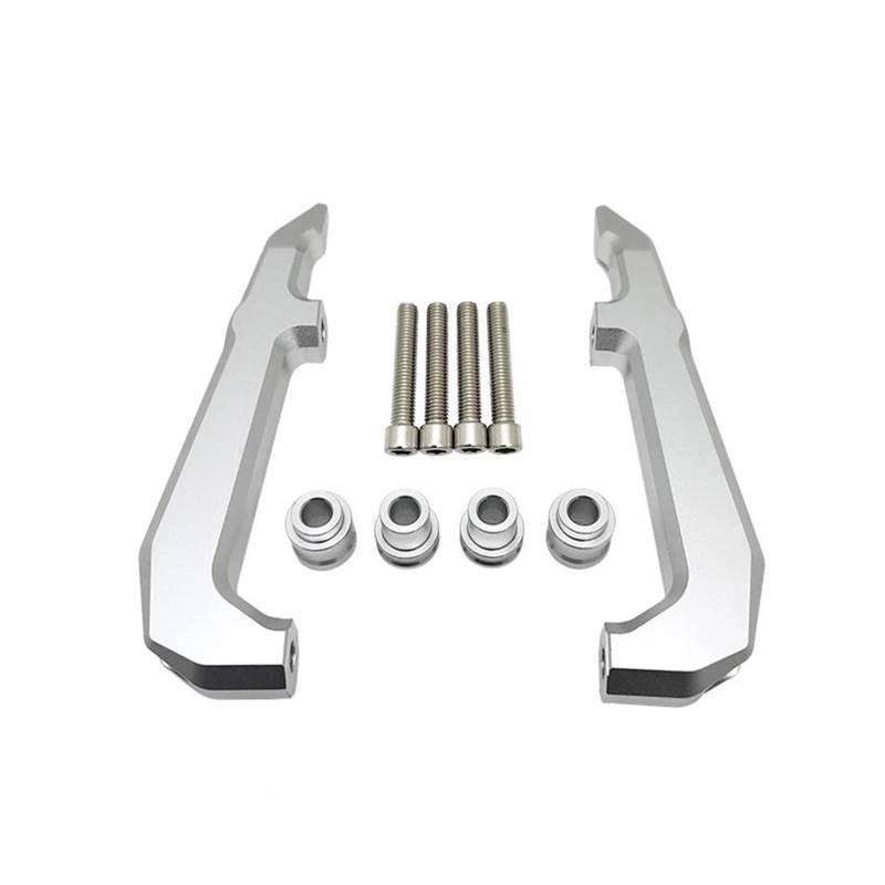 Motorrad-Hinterrad-Haltegriff Haltegriff Armlehne Heckhandlauf Zubehör Für GROM MSX125 Msx125 MSX 125 2021-2023(Silber) von SUTVCM