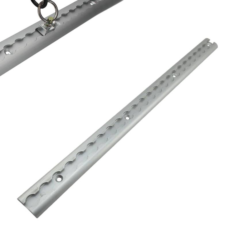 SVCEQZE 2 Stück 35 cm L Schienen-Spannsystem, LKW-Spannzubehör zur Sicherung von Motorrädern, Aluminium-Schlossschiene für geschlossenen Anhänger, Spannschiene, Aluminium-Lieferspind von SVCEQZE