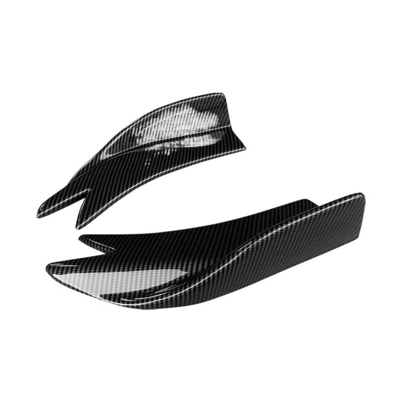 Canard-Wing-Diffusor-Wickelwinkel Für Golf MK6 7 8 2011-2022 Heckstoßstangensplitter Schürzen Lippenspoiler Seitenschweller für Autos(Carbonfaser-Optik) von SVTSTRQE