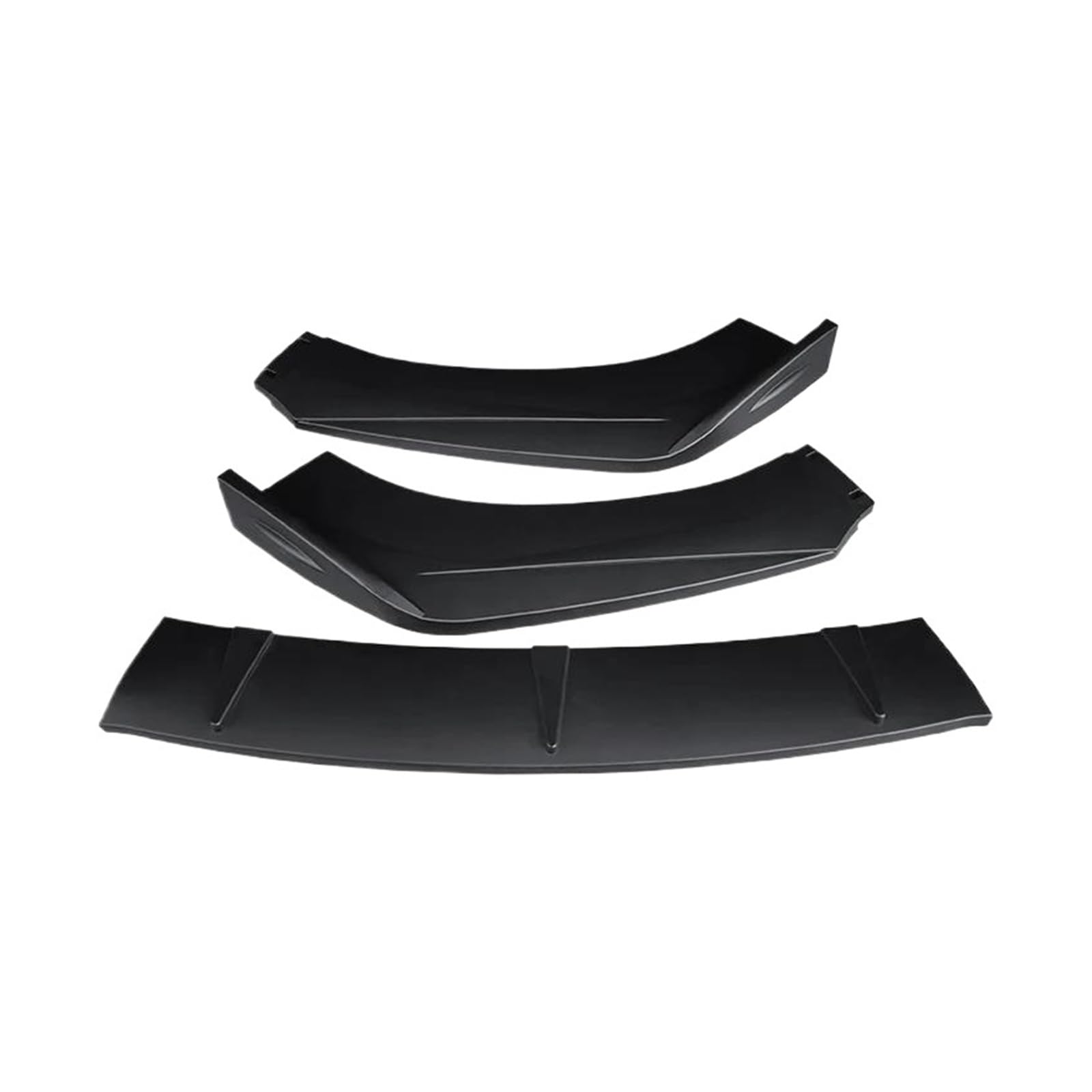 Frontstoßstangenlippe Bodykit Spoiler Kinnschutz Diffusor Abdeckung Windabweiser Für Mazda 6 2009–2015 Seitenschweller für Autos(Matt-schwarz) von SVTSTRQE