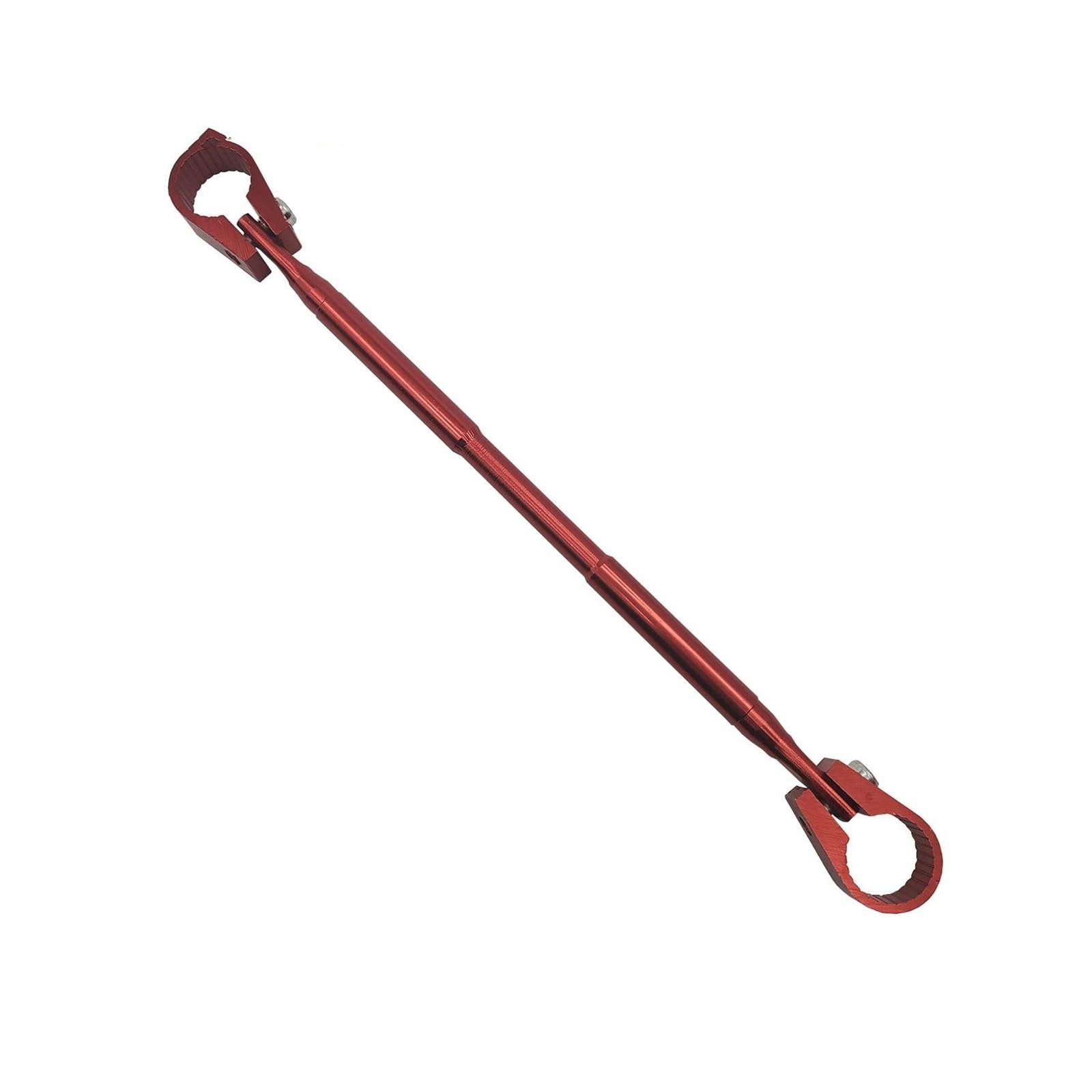 Für 7/8" 22 Mm Lenker Moto Cross Bar Lenkrad Krafthebel Motorradlenker Balance Cross Bar Hebel Lenker Haltegriffe Motorräder(Rot) von SVTSTRQE