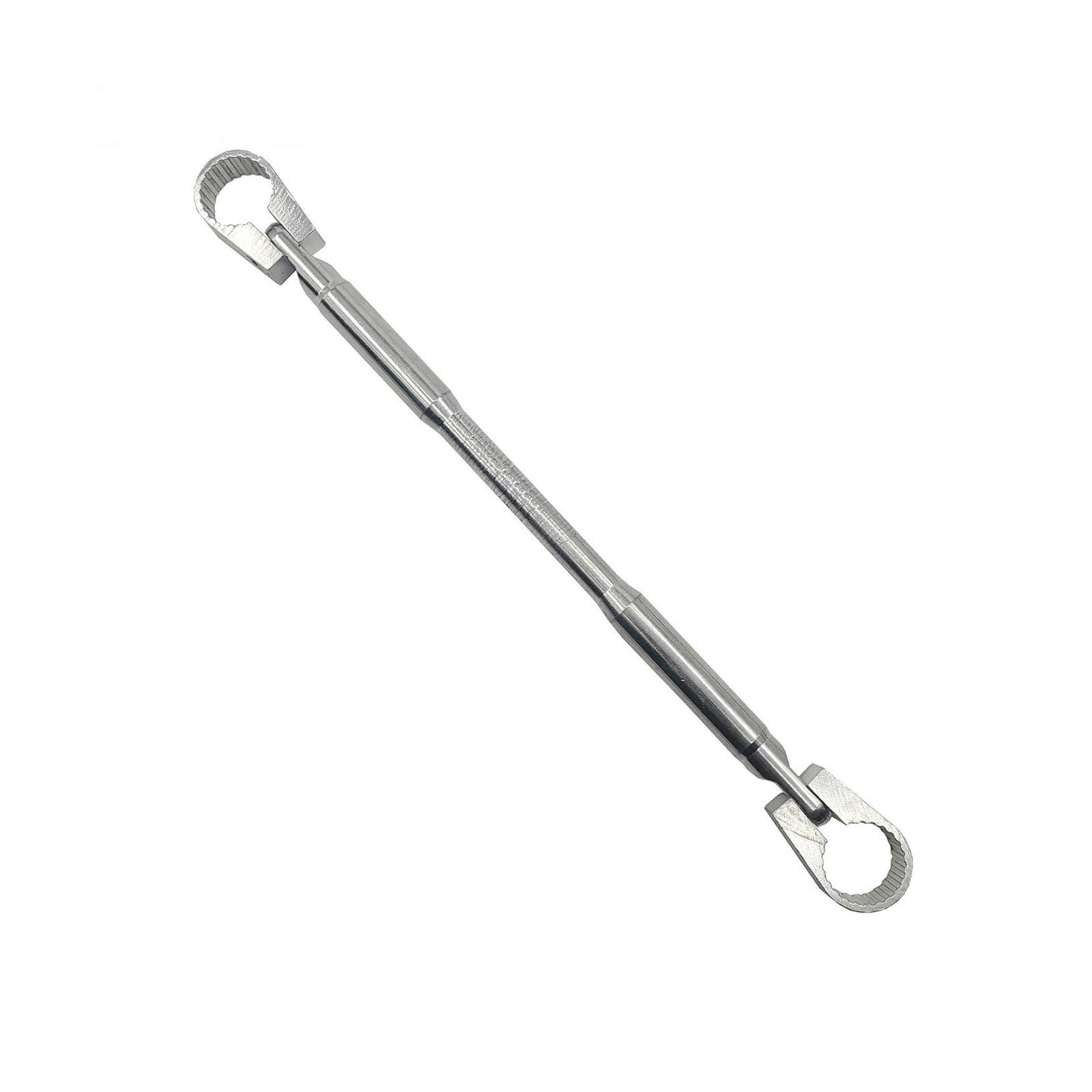 Für 7/8" 22 Mm Lenker Moto Cross Bar Lenkrad Krafthebel Motorradlenker Balance Cross Bar Hebel Lenker Haltegriffe Motorräder(Silber) von SVTSTRQE