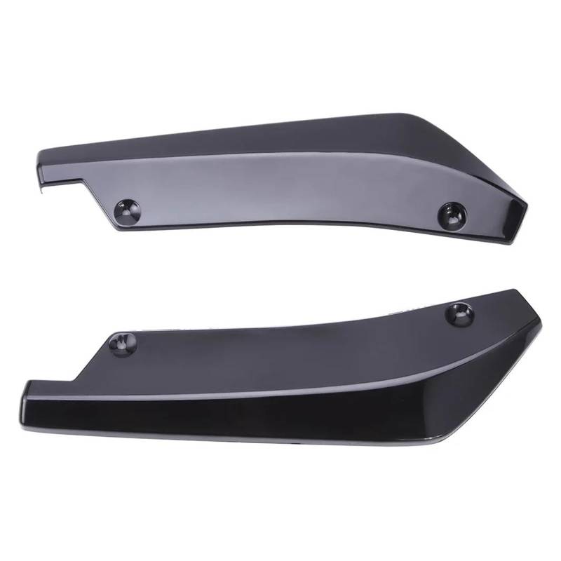 Für A3 A4 A5 A6 A7 B8 S4 S5 Heckstoßstangensplitter-Diffusor Canard Wrap Spoiler Seitenkotflügelschürze Ecklippe Kinnkarosserie Seitenschweller für Autos(Schwarz) von SVTSTRQE