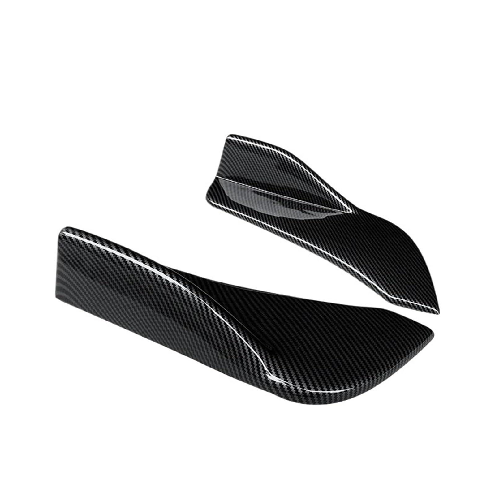 Für B&MW 2er F22 F23 218i 220i 225i 2014-2019 Heckstoßstangensplitter Kofferraumspoilerlippe Canard Wing Diffusor Wrap Angle Seitenschweller für Autos(Carbonfaser-Optik) von SVTSTRQE