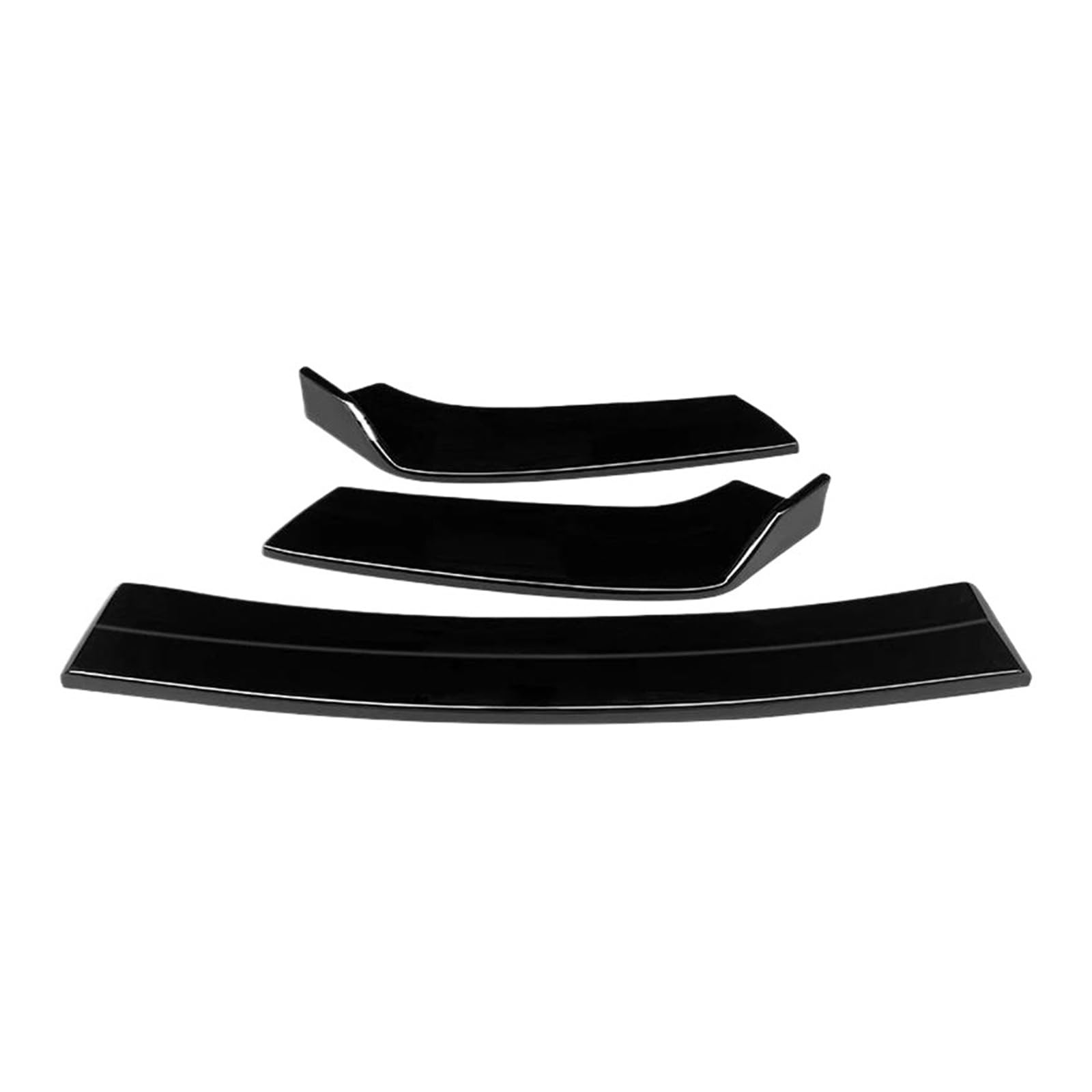 Für B&MW X1 F48 2016-2019 Frontstoßstangensplitter Lippenspoiler Diffusorschutz Body Kit Seitenschweller für Autos(Schwarz glänzend) von SVTSTRQE