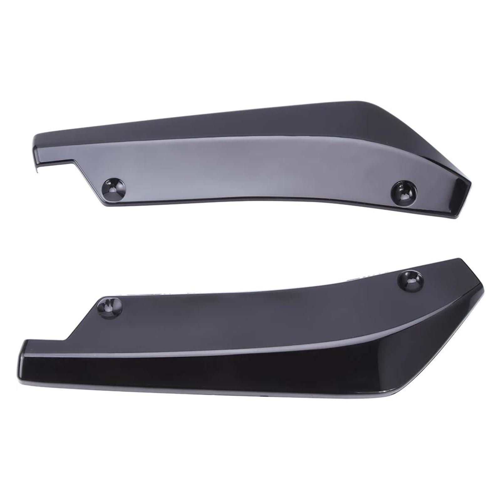 Für Civic 2011-2020 Heckstoßstangensplitter-Diffusor Canard Wrap Spoiler Seitenkotflügelschürze Lip Canard Protector Seitenschweller für Autos(Schwarz) von SVTSTRQE